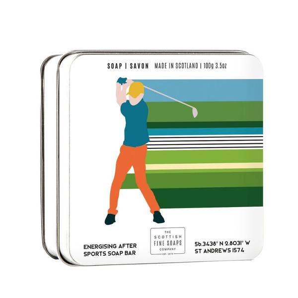 McArdle & Co - Wholesale Bar Soap - Golf Soap in Tin 100g