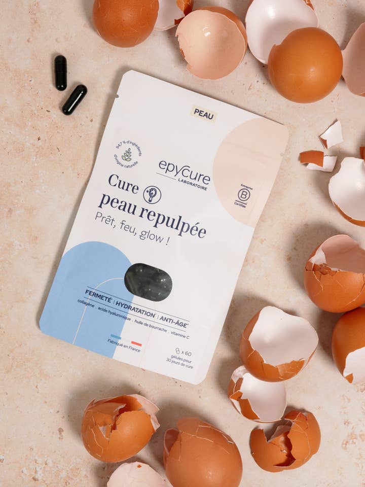 PLUMPED SKIN CURE - VEGETARIAN COLLAGEN - x 60 capsules for wholesale by Epycure