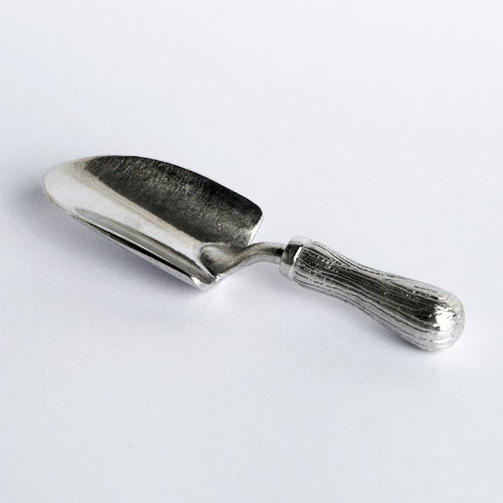 Glover & Smith - Wholesale Kitchen spoon - Garden Trowel Pewter Small Sugar Spoon4
