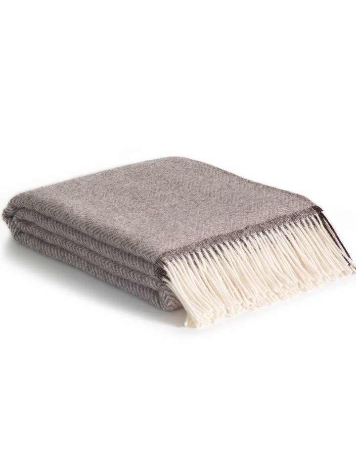 Wolldecke Denver beige für den Großhandel von MoST