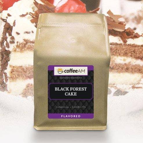 Black Forest Cake Flavored Coffee for wholesale by CoffeeAM