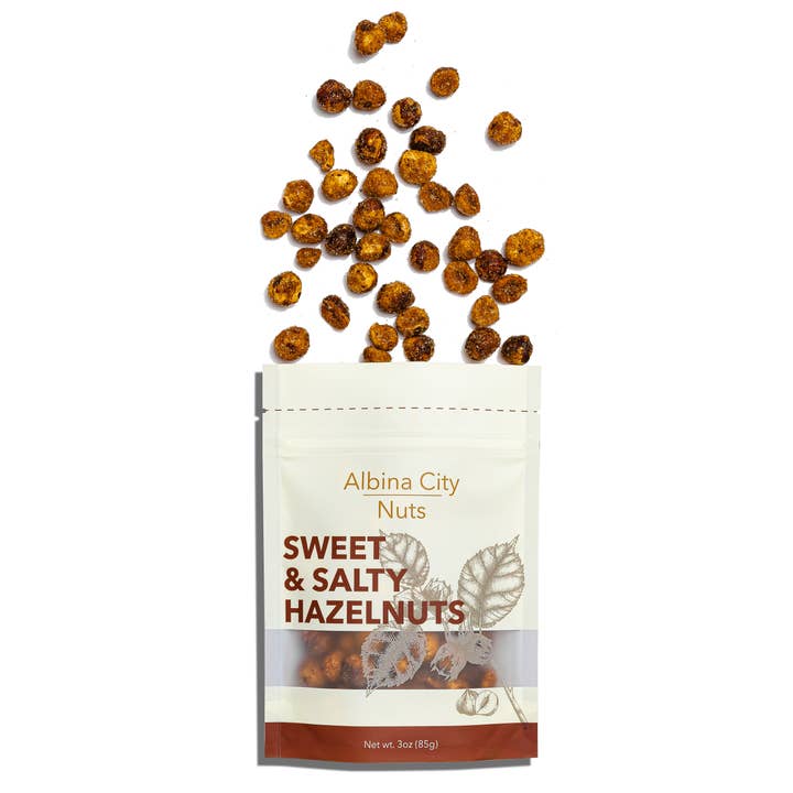 Albina City Nuts - Wholesale Nuts - Sweet & Salty Hazelnuts