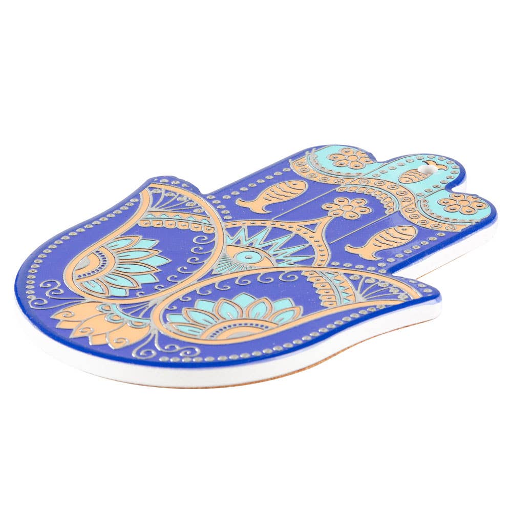 Benjamin International - Wholesale Wall Accent - CERAMIC HAMSA WALL DECOR4