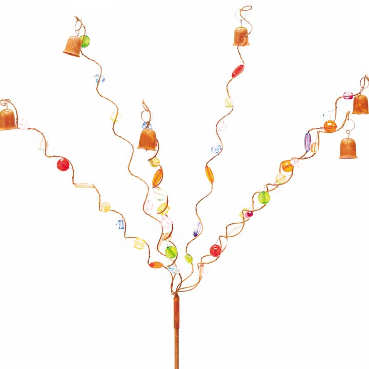 Oak Street Wholesale - Wholesale Christmas Decoration - Bell Tree w/LG Beads