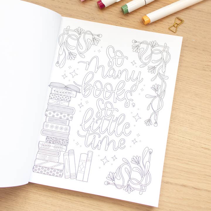 Little Inklings LTD - Wholesale Coloring Book - Adult - Express Your Shelf - Colouring Book