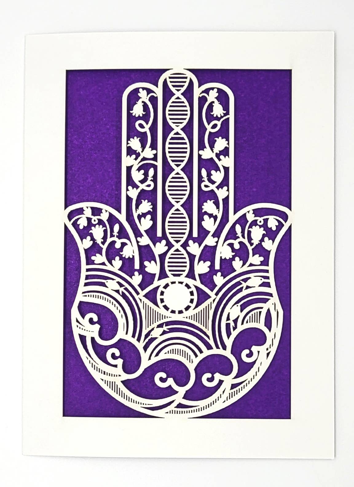 two hermanas - Wholesale Everyday Greeting Card - Hamsa Hand - hand of Fatima10