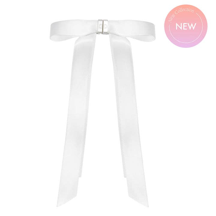 DAFNI KLIX - THE BOW - Pearl White for wholesale by DAFNI