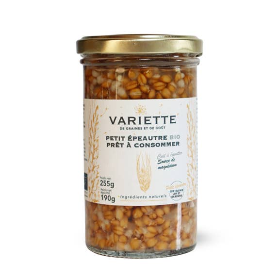 Small spelled Gers origin in natural cooked in water for wholesale by VARIETTE