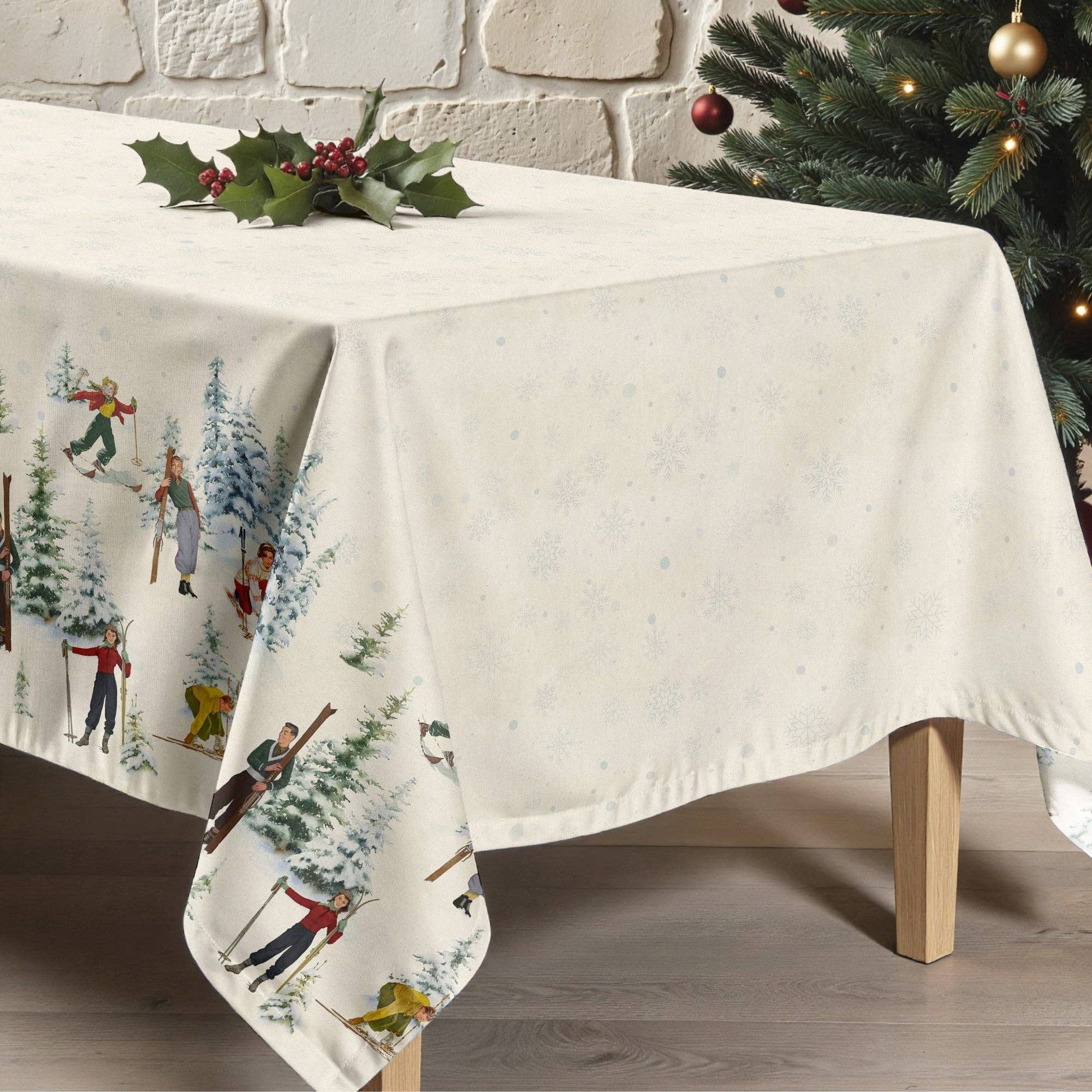 SG HOGAR - Vendita all'ingrosso Tovaglie - Tovaglia antimacchia New ski 12254