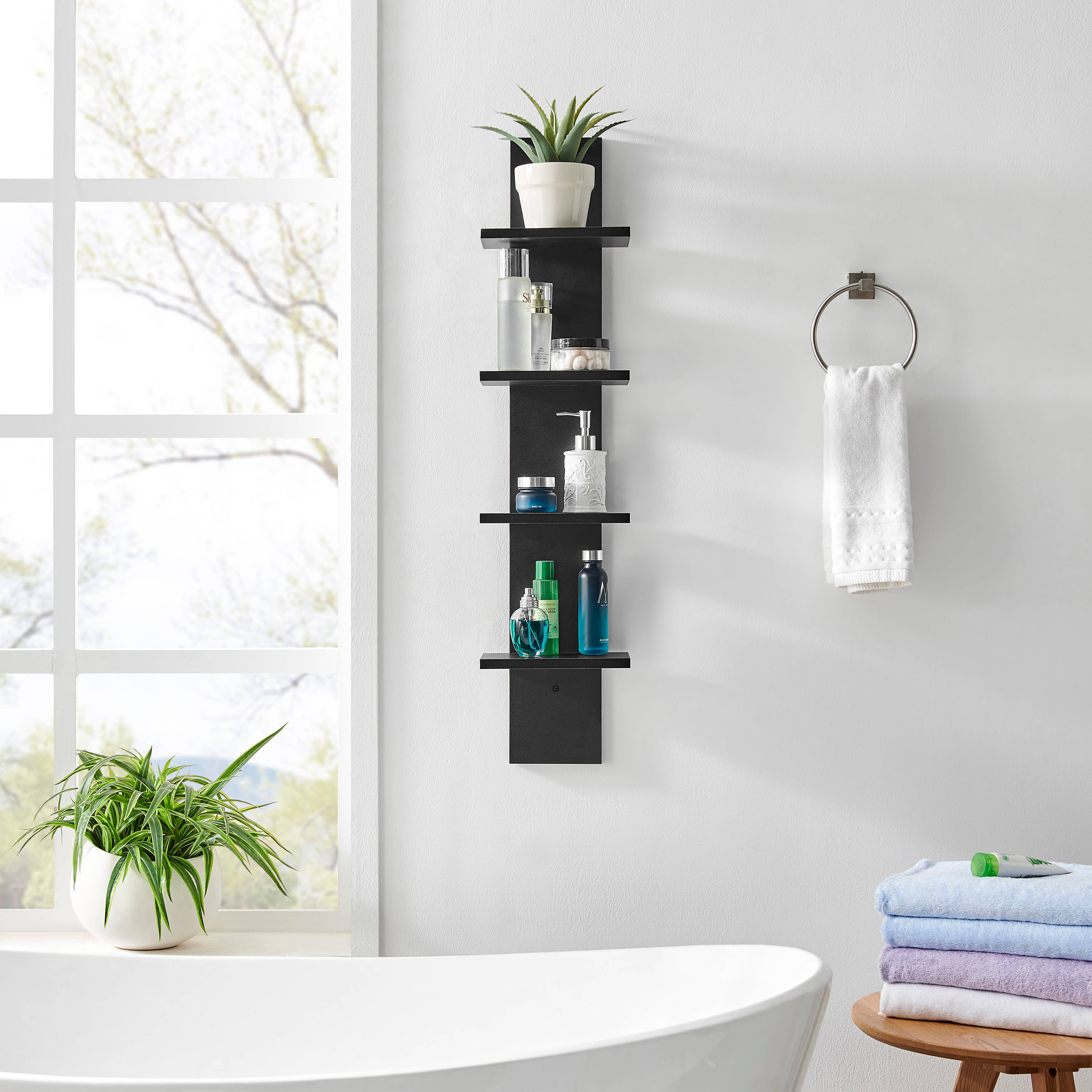 Danya B - Wholesale Wall Mounted Shelf - Arica Utility Column 4-Tier Spine Wall Shelves20