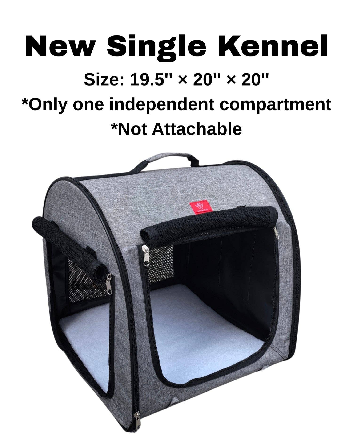 One for Pets - Wholesale Pet Carrier - Cat/Dog - One for Pets Portable Single Kennel - New Single Kennel Version Available!1