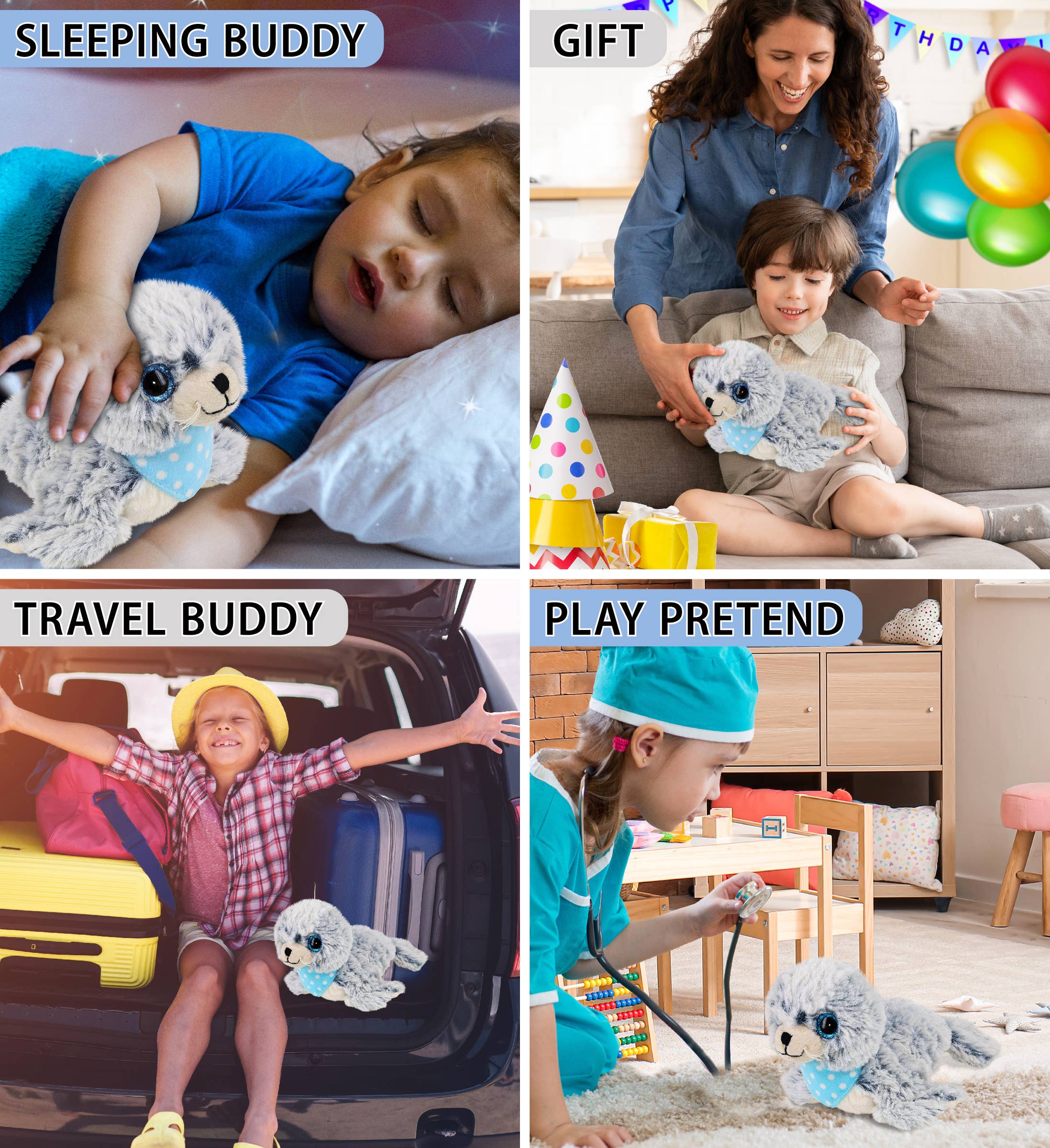 Cota Global - Wholesale Stuffed/Plush Toy - Kids & Baby - Super Soft Plush - Sea Lion3