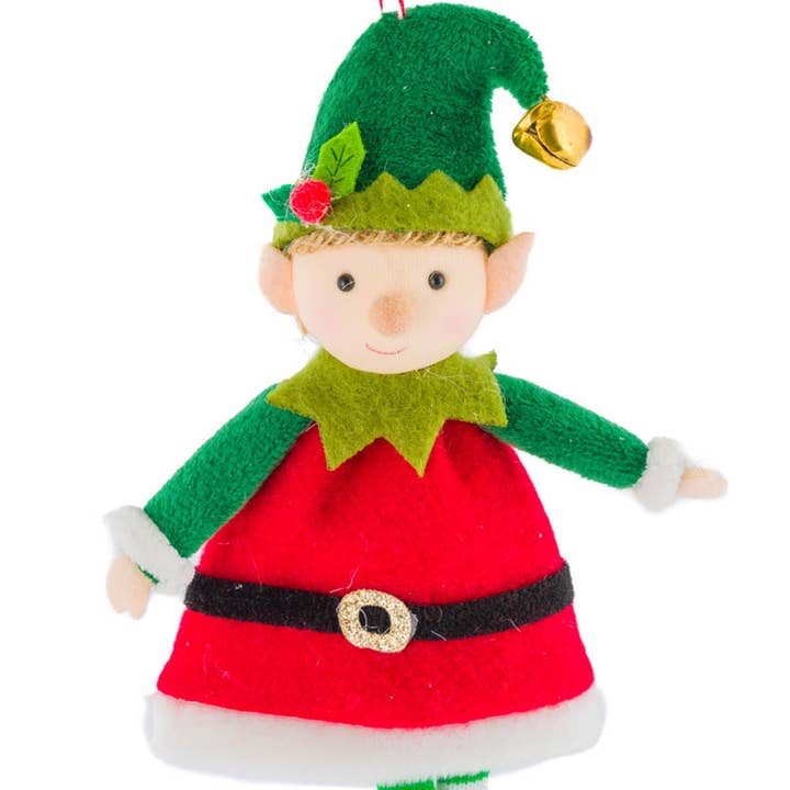 Starlight Collection - Wholesale Ornament - NEW-Red/Green Elf Boy Doll0