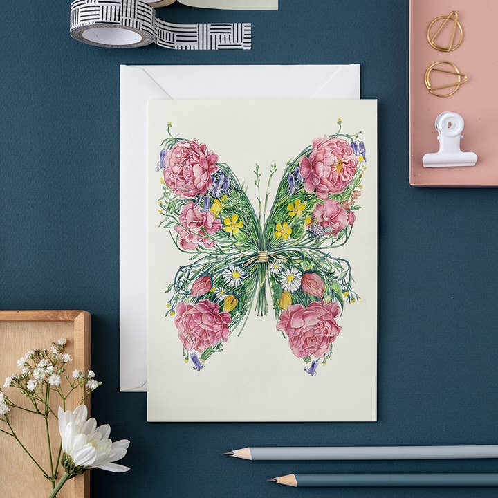 The DM Collection - Wholesale Everyday Greeting Card - Butterfly Card