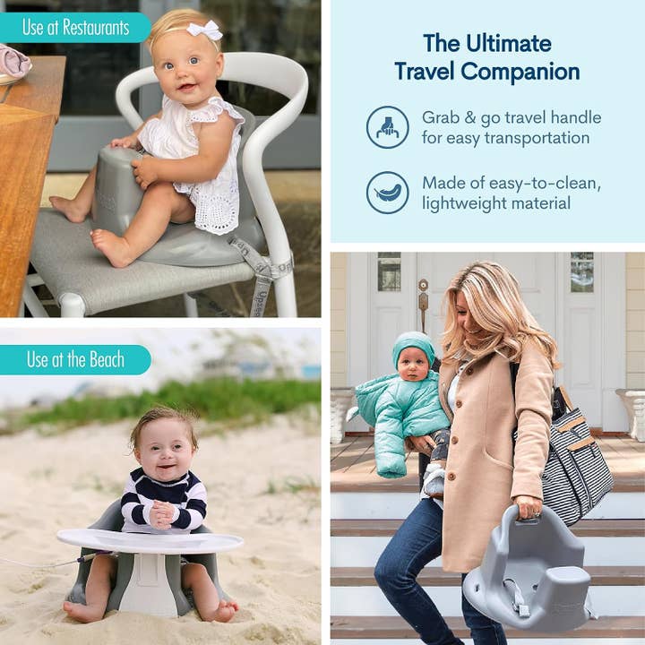 Upseat - Wholesale Booster Seat - Kids - Upseat Baby Floor and Booster Seat with Tray