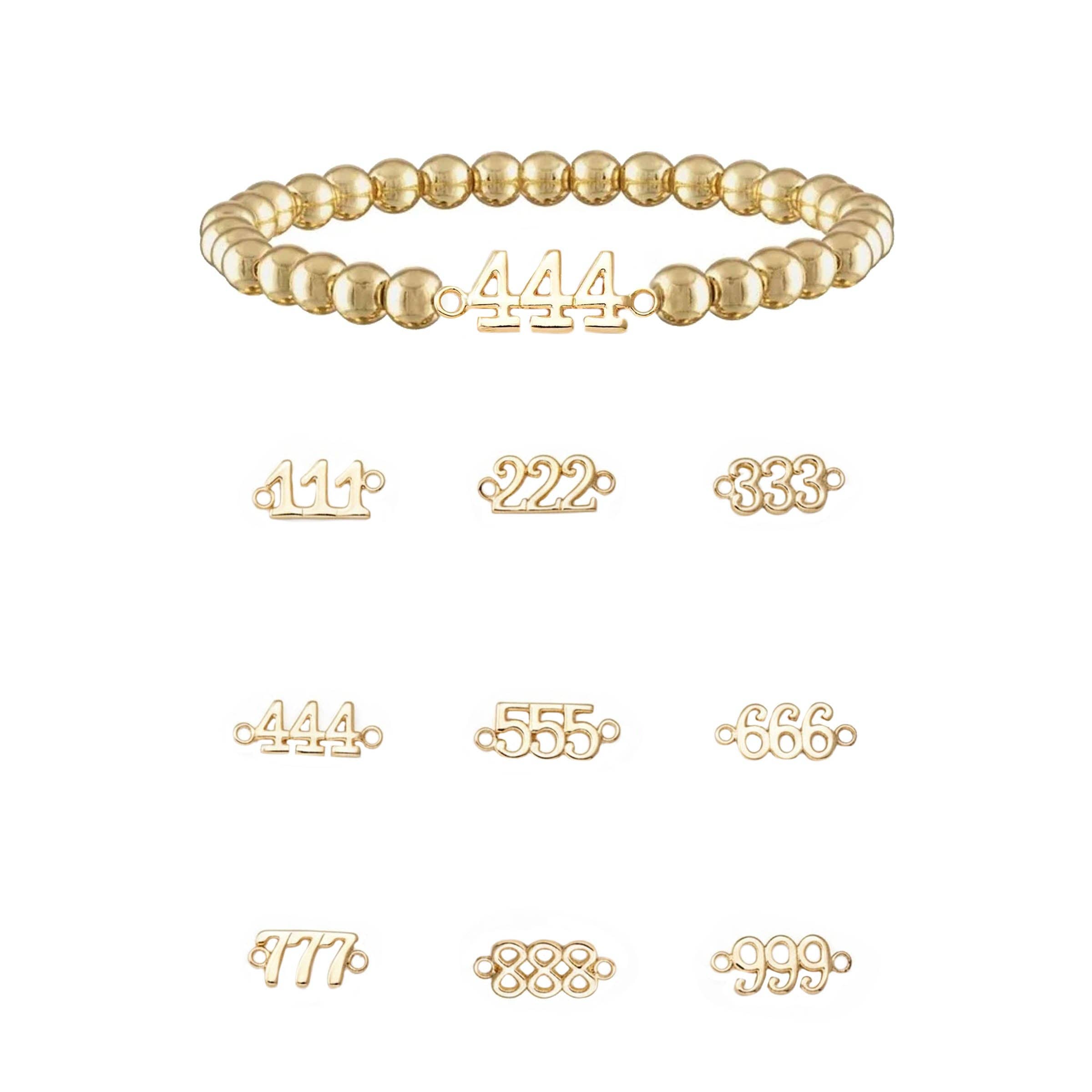 Love, Lisa - Vente Bracelet de perles - Bracelet Chiffre Ange3