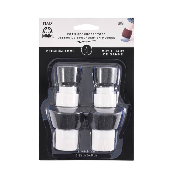 FolkArt Paint Tools - Bottle Top Foam Spouncers for wholesale by Plaid Crafts