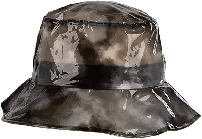 Funky Junque - Wholesale Bucket Hat - Women's - Bucket Hat - Rain Hat (Black Multi)2