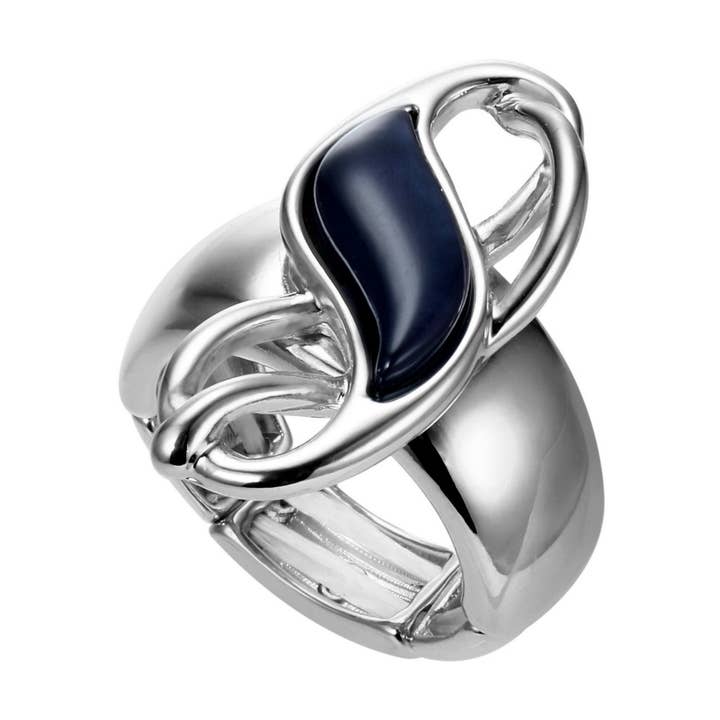 Basia elastic ring for wholesale by BELLE MISS