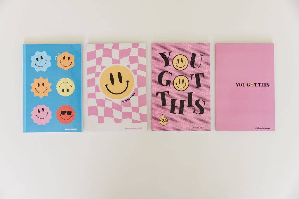 Sunshine & Agape - Vente Journal intime – enfant - Journal de gratitude de la famille Smiley - Collection complète16