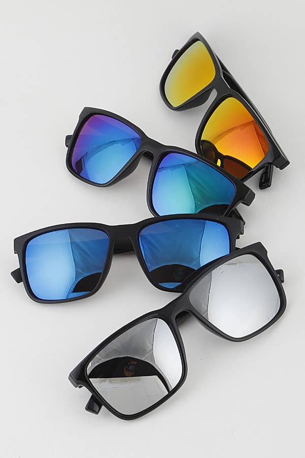 MIX FARVE Polariserede Square Solbriller for engroshandel på Faire1