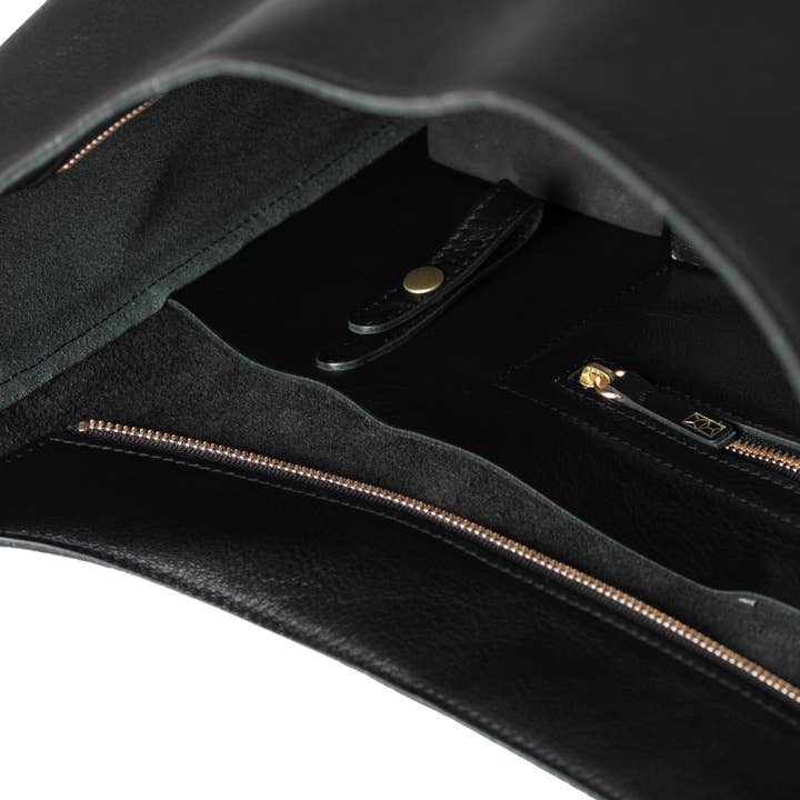 Minor History - Wholesale Shoulder Bag - Women's - The Overtime Tote - Black4