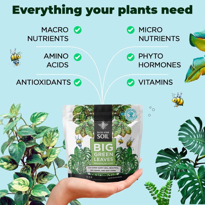 Bless Your Soil - Wholesale Fertilizer - Big Green Leavesâ„¢