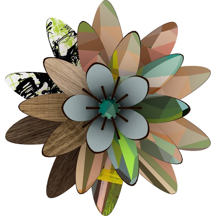 Miho - Decorative Flower (medium) - Northern Star for wholesale by Miho Unexpected Things