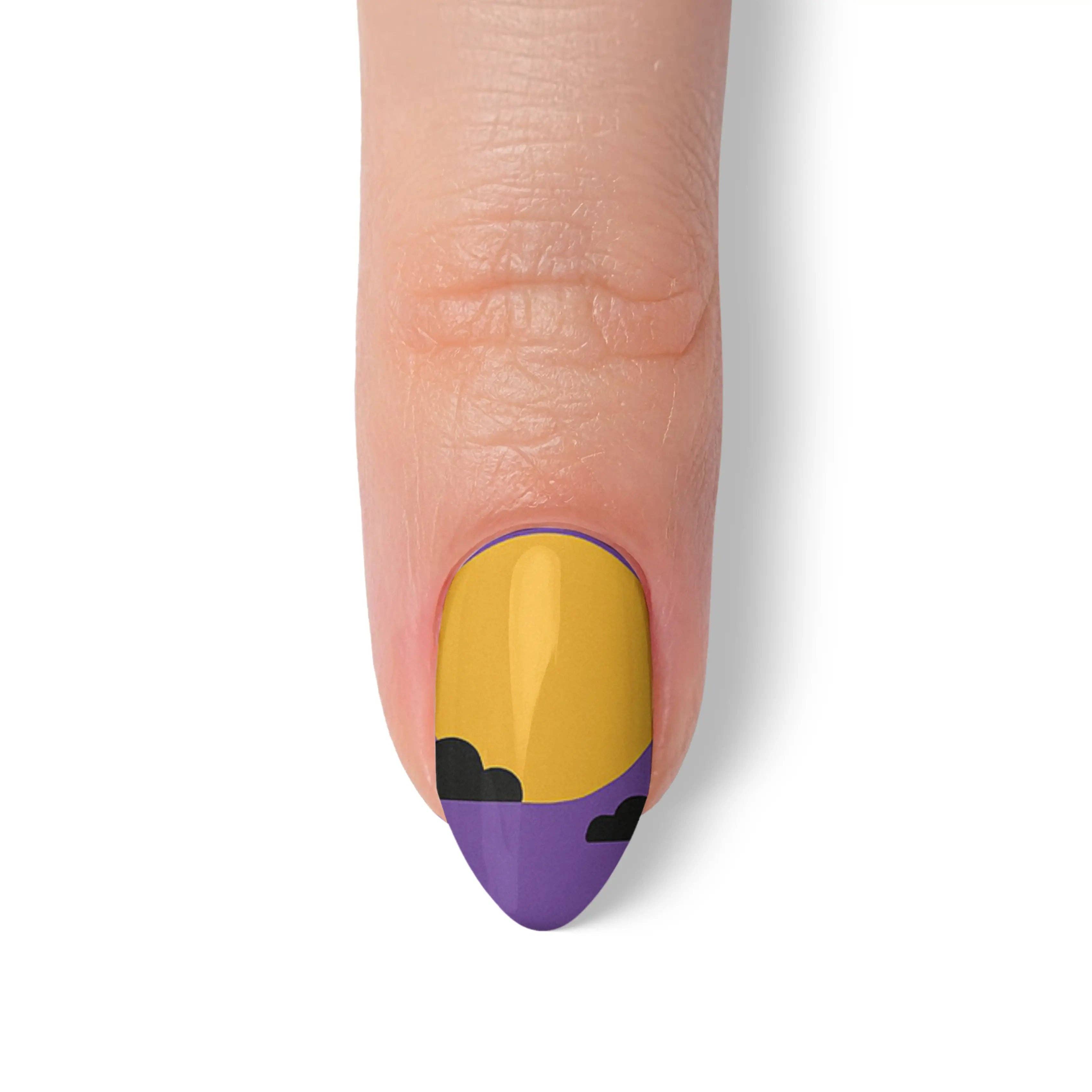 FYNE BODY - Wholesale Press-on/fake nails - Eclipse Enchantment Black Halloween Press-On Nails11