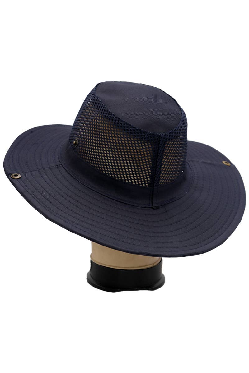 Cap Zone - Vente Bob – unisexe - Chapeau de pêcheur Boonie en maille solide1