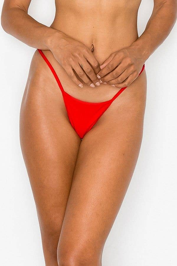 Lingerie Mart - Wholesale Underwear - Women's - Killer Legs Lady's Premium G-String Thong UWPG002-RED