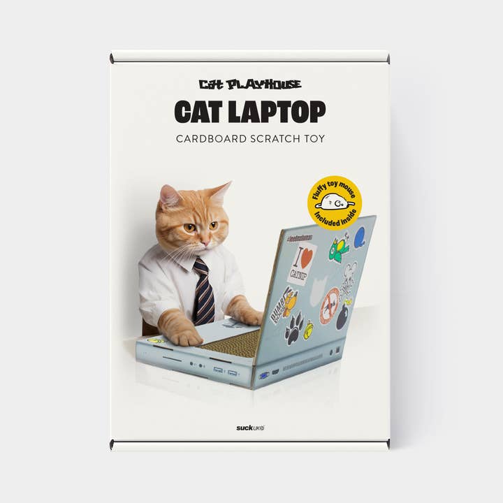 SUCK UK Ltd - USA - Wholesale Pet Scratcher - Cat - Cat Laptop Scratch Pad2