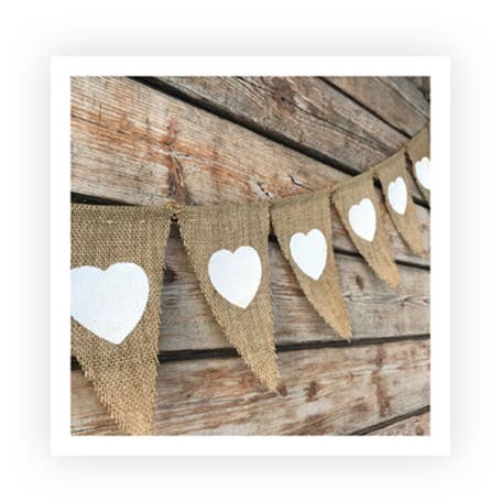 Drapeau cœur | carte postale | mariage pour la vente par Hey!Cards GmbH & Co. KG