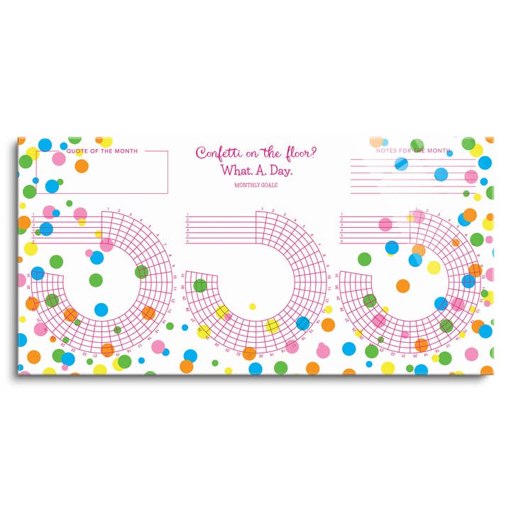 Christmas Holiday Gift, Bright, Goals, Tracker, Home Decor for wholesale by LIFEtrack/Clairmont & Co