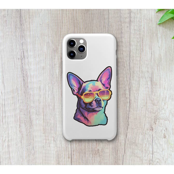 Ozark Sticker Company - Wholesale Sticker - Colorful Chihuahua Sticker
