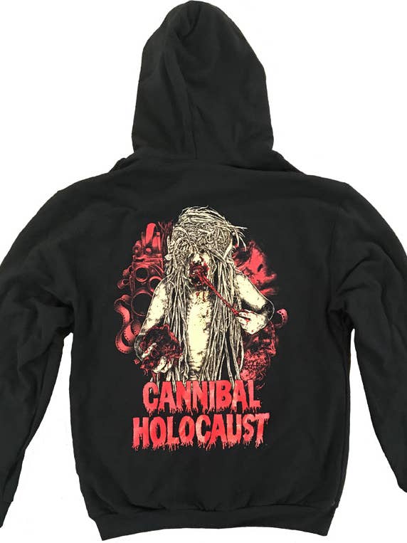 Pallbearer Press - Wholesale Hoodie - Unisex - CANNIBAL HOLOCAUST ZIP HOODIE