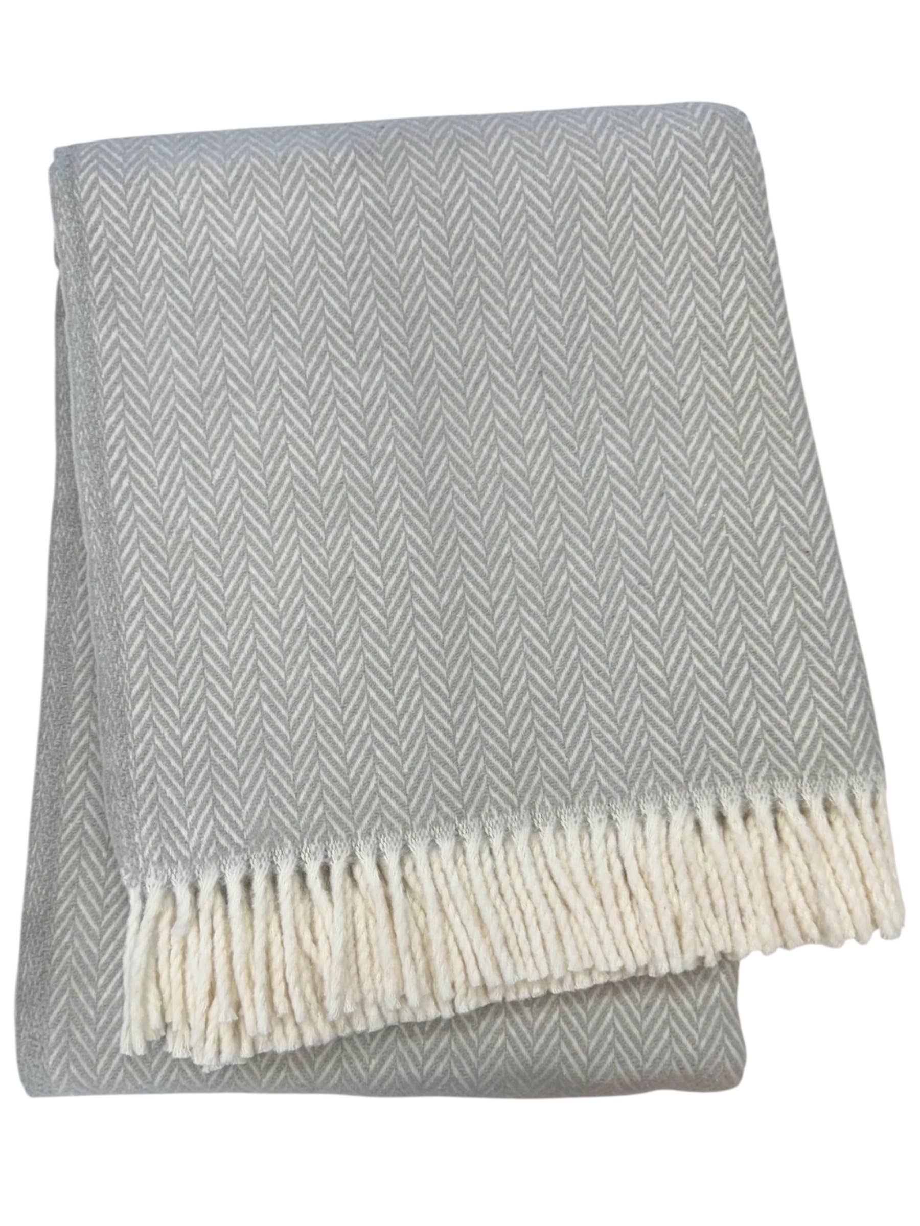 A Soft Idea - Wholesale Throw Blanket - 355 - Herringbone Plush Throw4