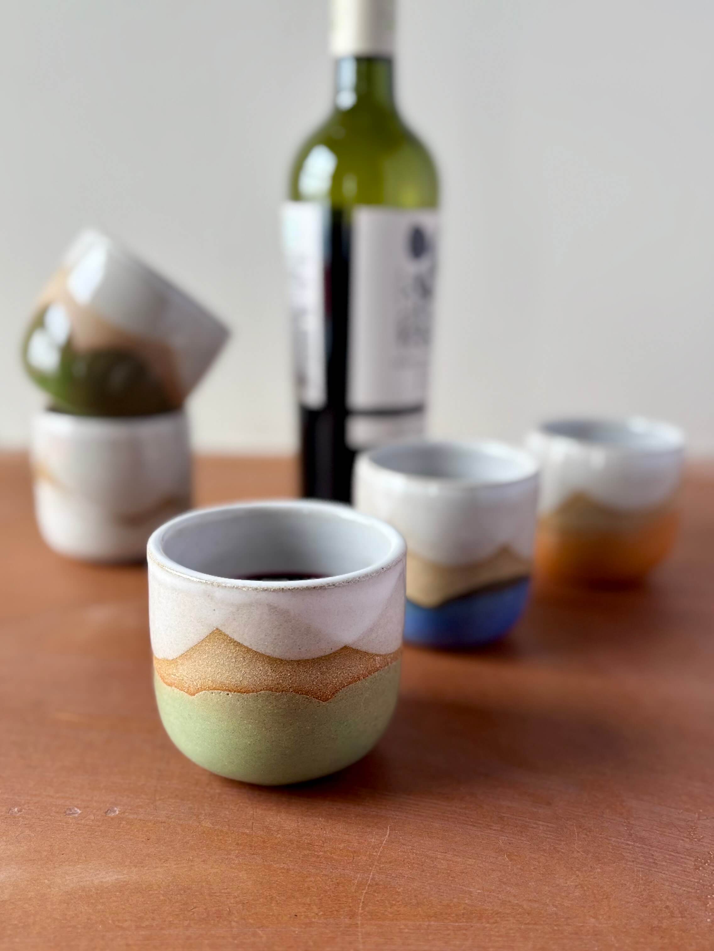 ROB Ceramics - Wholesale Drinking Glass/Cup - Horizon Wine Cup- Handmade Ceramic4