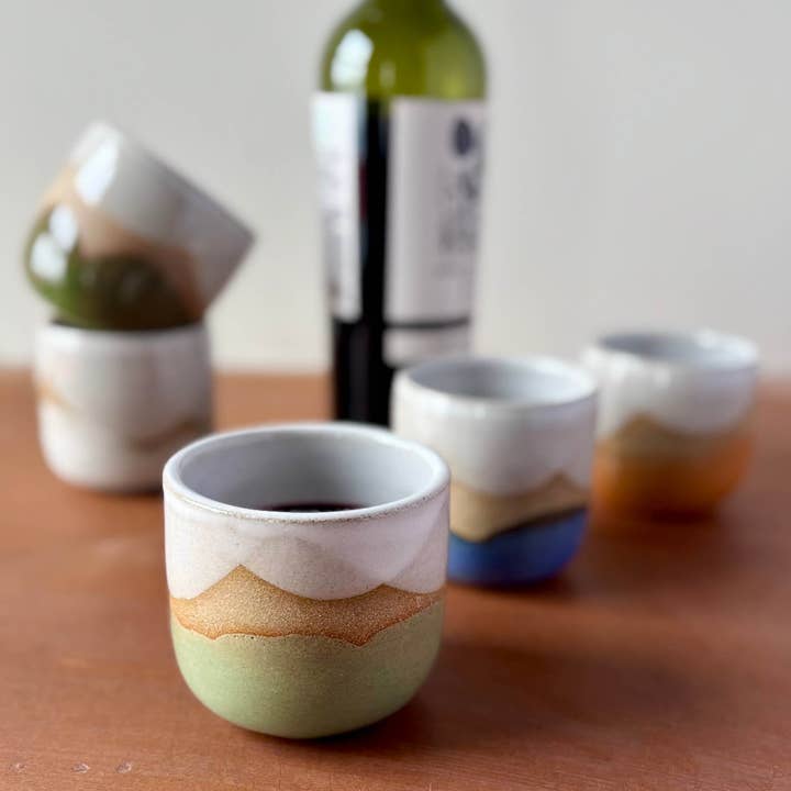ROB Ceramics - Wholesale Drinking Glass/Cup - Horizon Wine Cup- Handmade Ceramic4