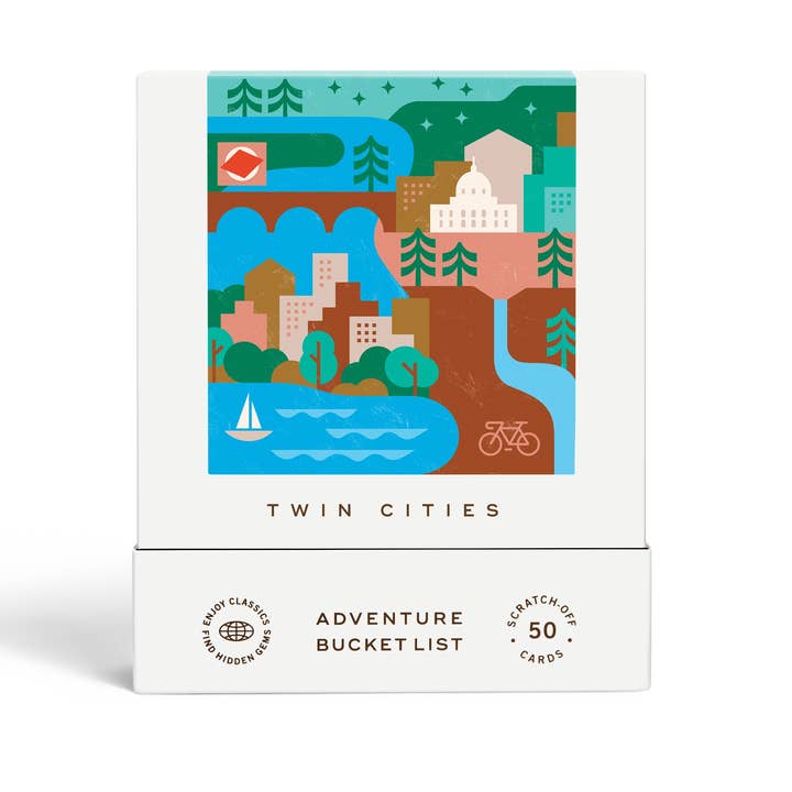 Twin Cities Adventure Bucket List for wholesale by Reach International Outfitters