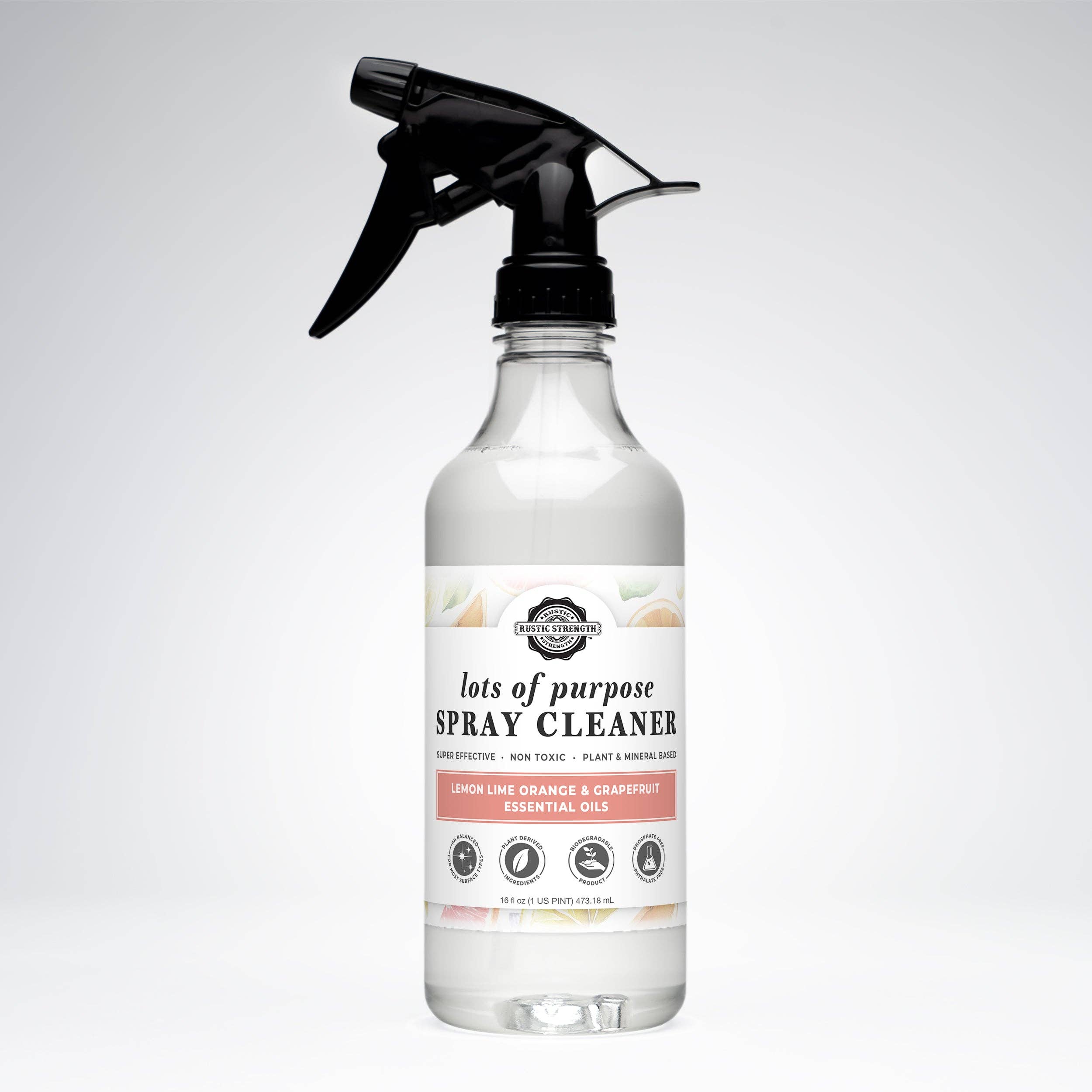 Rustic Strength - Wholesale Multi-Surface Cleaner - Lots of Purpose | 16 oz Bottle1