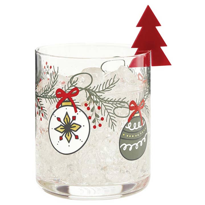 Santa Barbara Design Studio by Creative Brands - Wholesale Wine/Cocktail Glass Markers - Acrylic Drink Markers - Trees - Set of 4