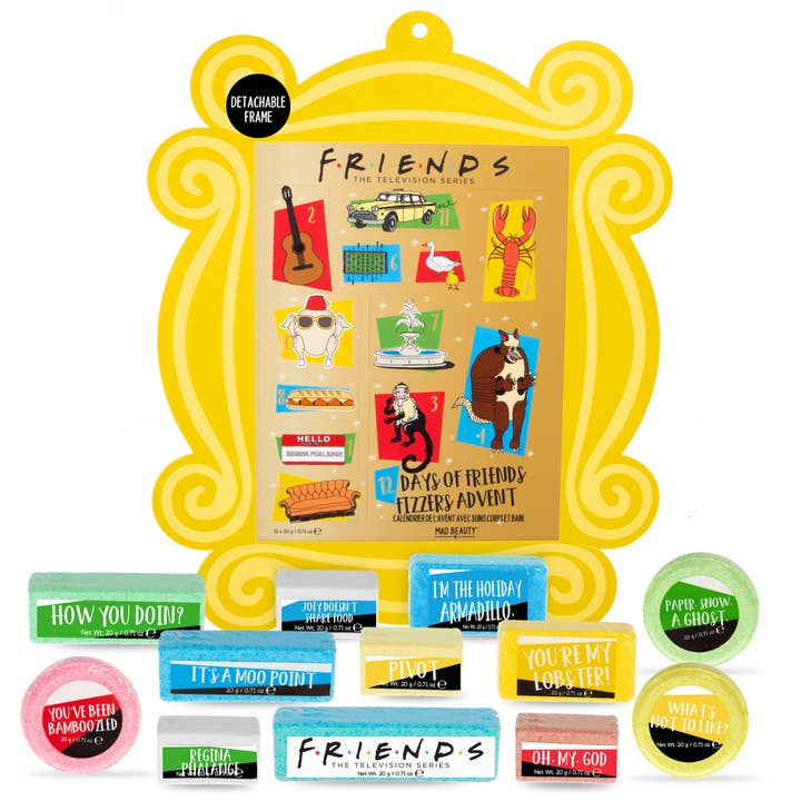 Mad Beauty USA LLC - Wholesale Bath Bomb/Fizz - Mad Beauty Warner Friends Advent - 6pc