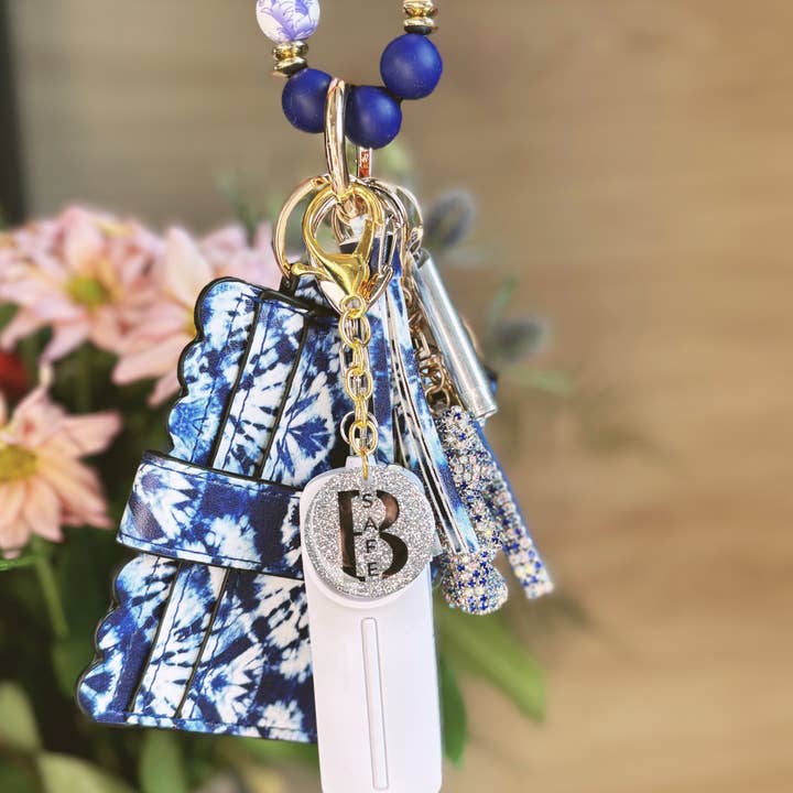 BsafeKC – wholesale Nyckelringar - Dam – Safir blå säkerhetsnyckelring1