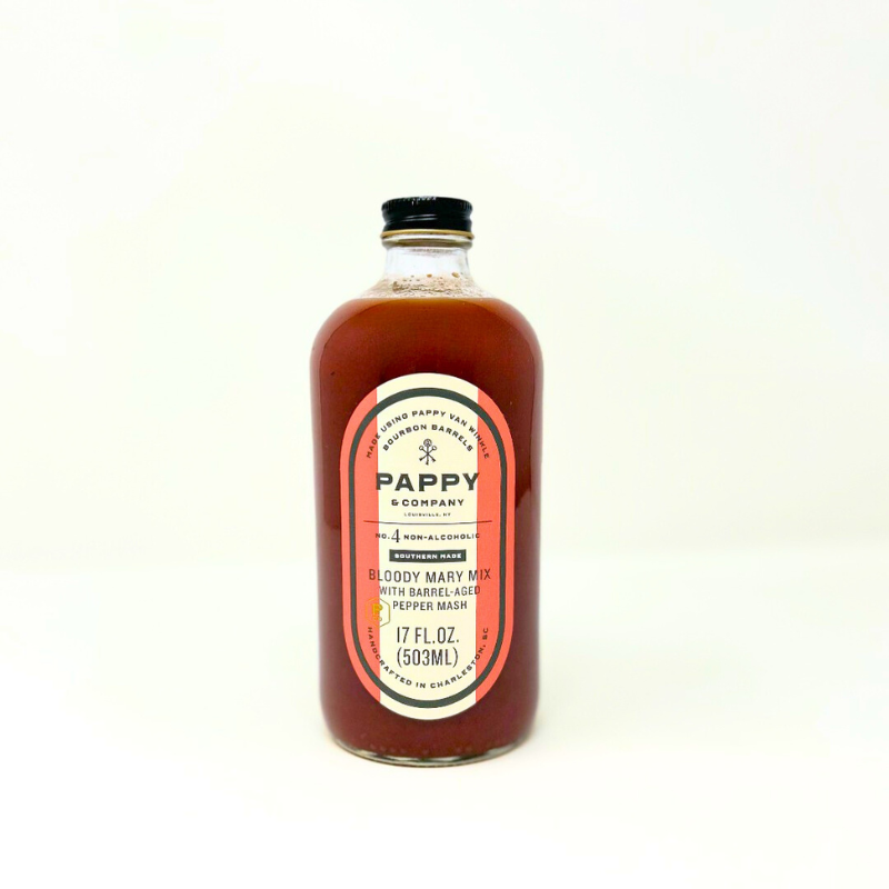 Pappy & Company - Wholesale Cocktail Mix/Syrup - Bloody Mary Mix with Barrel-aged Pepper Mash4