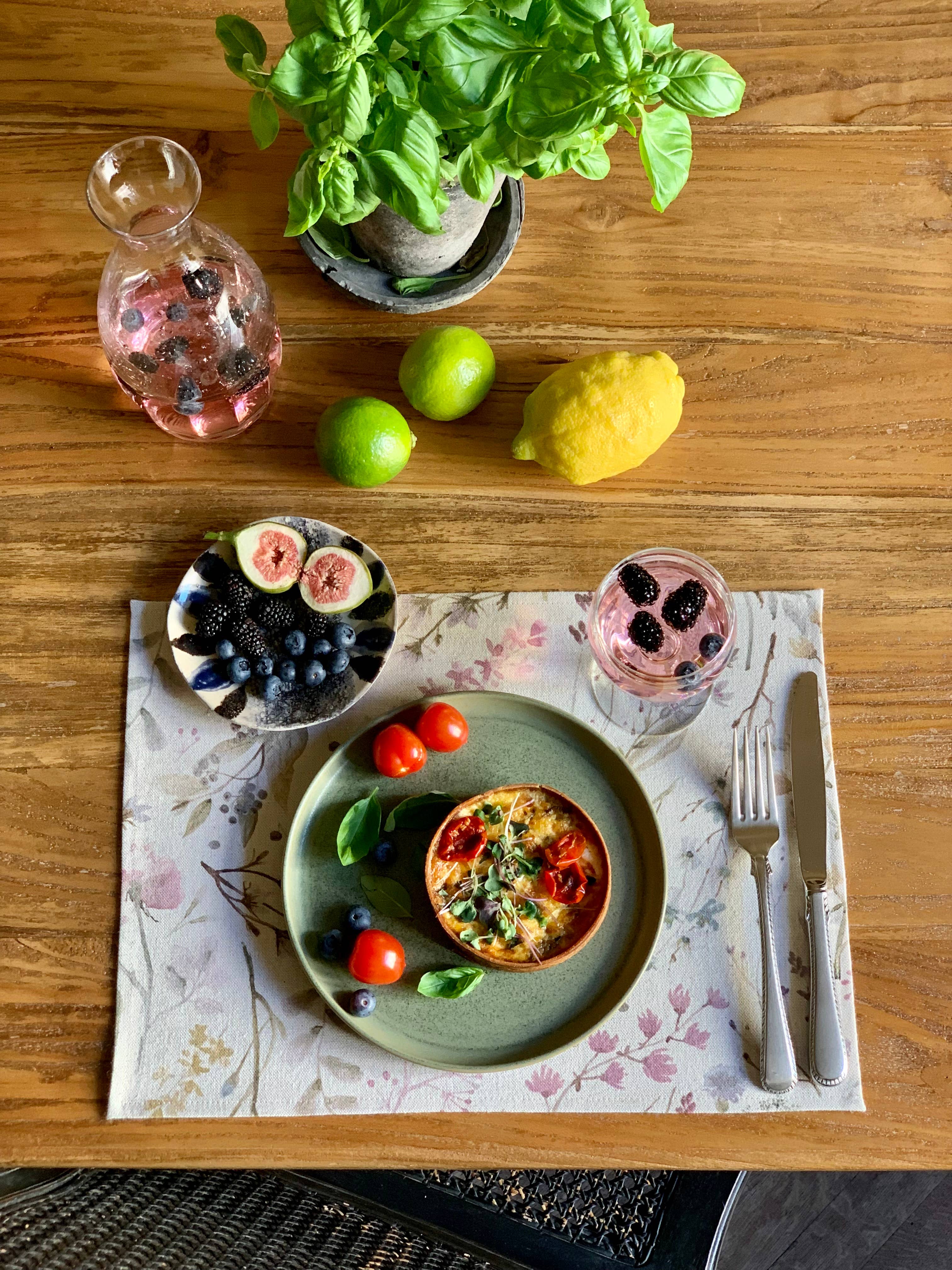 Hortensias Home - Wholesale Placemat - Placemat 30x 43cm, Linen-Cotton Mix, Printed | Aitanaa3