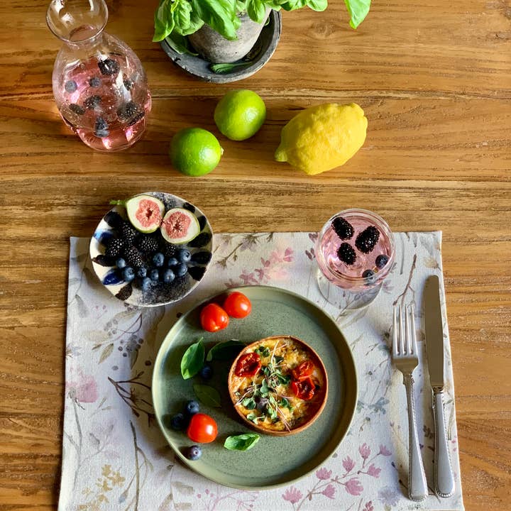 Hortensias Home - Wholesale Placemat - Placemat 30x 43cm, Linen-Cotton Mix, Printed | Aitanaa3