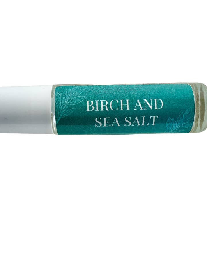 Birch and Sea Salt Rollerball Perfume for wholesale by Salt and Branch