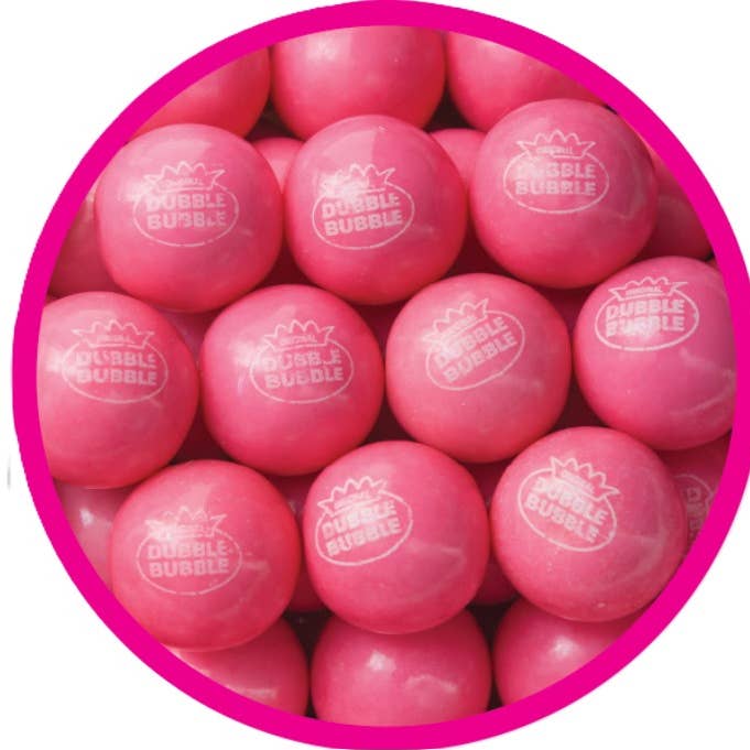 Grandpa Joe's Candy Shop - Wholesale Chewing Gum - Concord Pink Lemonade Gum Balls, 5lb Bag