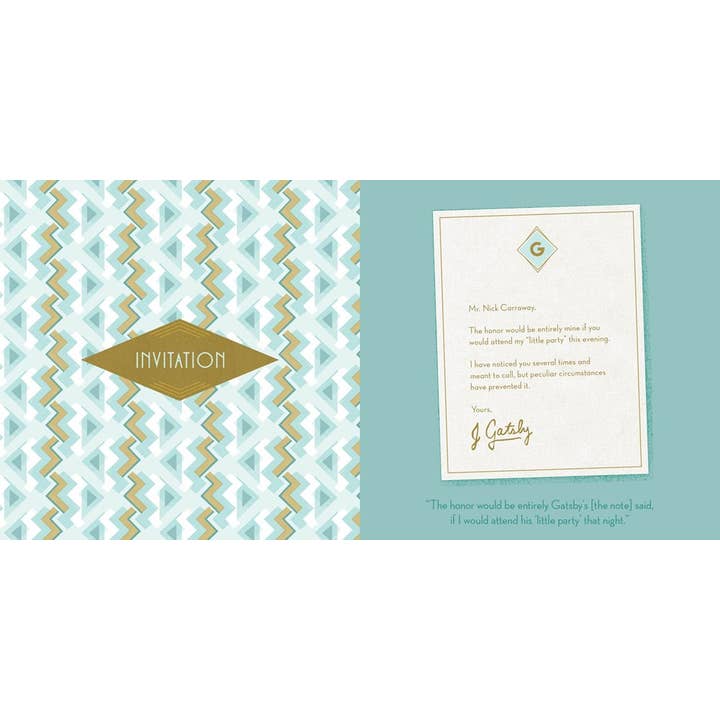 Gibbs Smith - Wholesale Baby & Toddler Book (0-2) - Great Gatsby : A BabyLit® Party Primer2